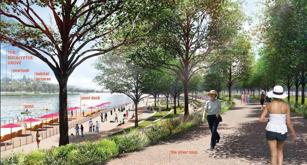 Active Edges Concept for Silver Lake Reservoir Masterplan